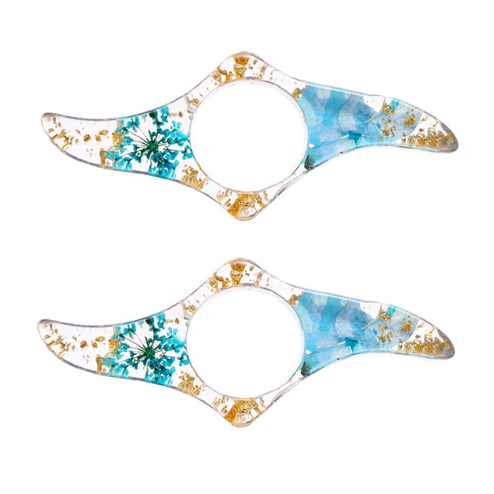 Dried Flower Bookmark - アクリル製サムブックサポート ドライフラワー スプレッダー サムブックブレース 多機能スムーズブックページホルダー 学生用