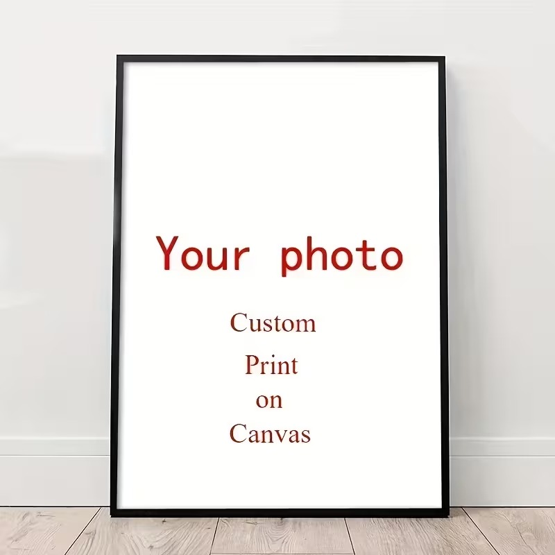 Pet Portrait Custom - カスタムプリントキャンバス絵画、あなたの写真から作る、結婚式、誕生日、ポスター、ウォールアート、装飾、ペット、家族、風景画、デコレーション