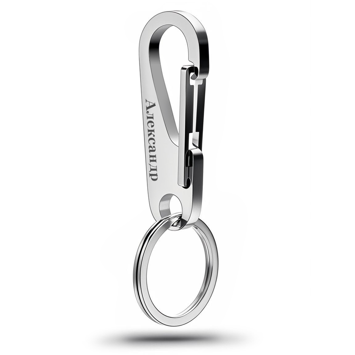 304 ステンレス鋼キーリングパーソナライズされた名前番号キ - Initial Ring Custom のレビューと価格