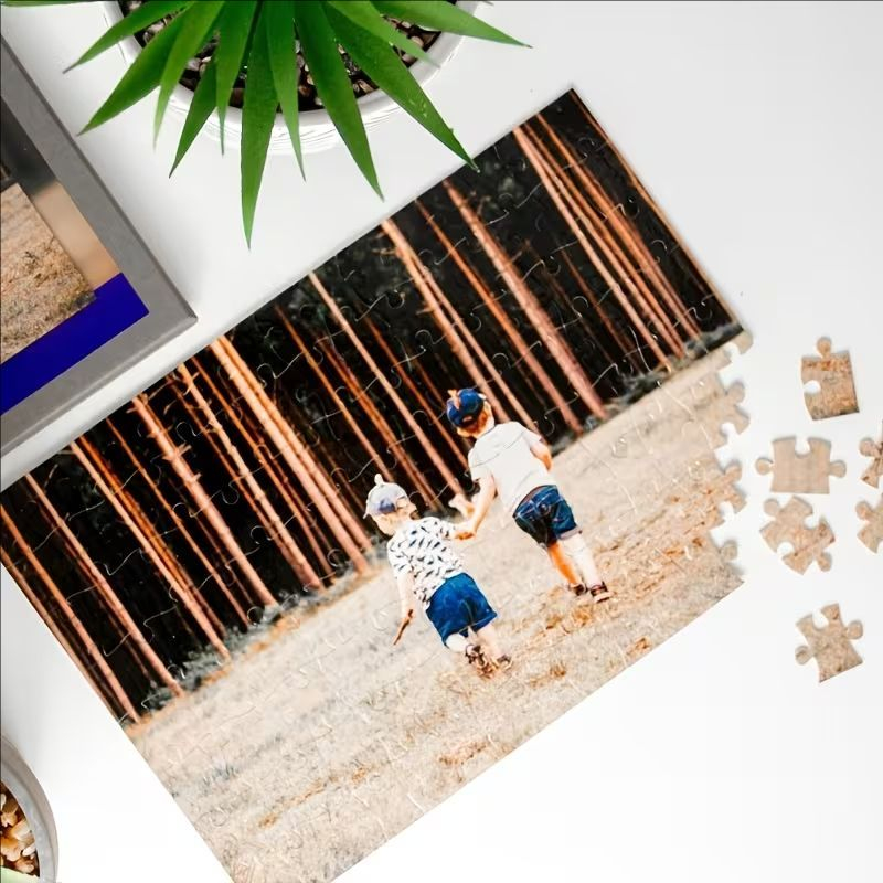 カスタム写真パズルセット パーソナライズされた写真ジグソー  - Pet Portrait Custom のレビューと価格