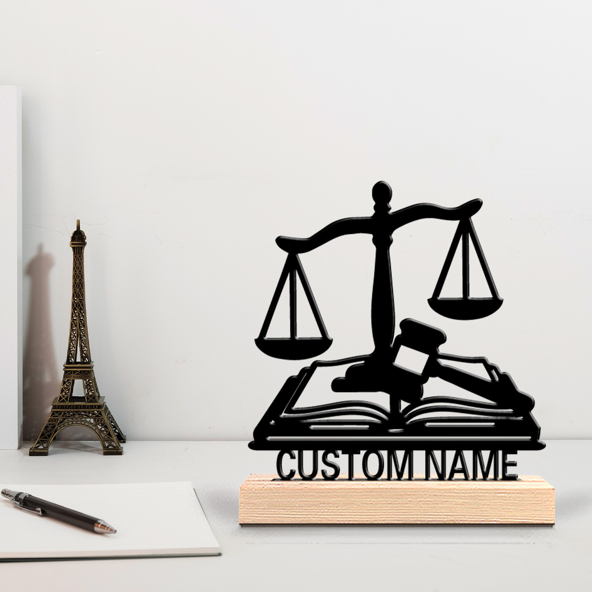 1個入り 楽しいパーソナライズされたカスタムバランスメタルア - Engraved Wood Frame のレビューと価格