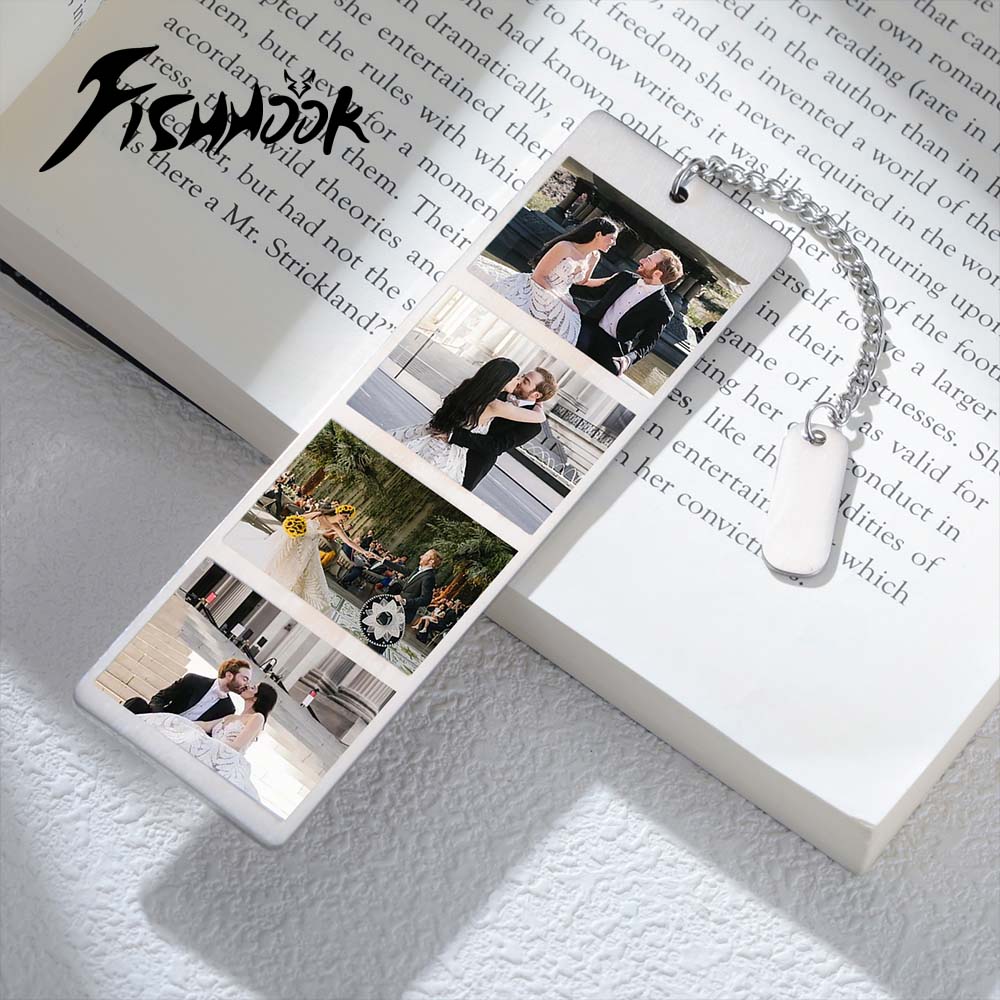 カップルお揃いブックマーク カスタムページプリント写真入り  - Custom Photo Book のレビューと価格